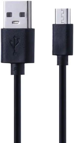 Micro USB Copper Core Charging Cable, Cable Length:30cm Black