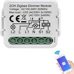 Tuya ZigBee 2 Ways Dimming Switch Zero Firewire Edition