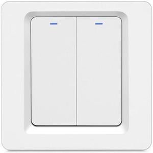 ZigBee Smart Single-fire Zero-fire Switch, Spec: 2 Buttons