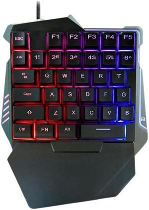 G7 37 Keys USB One-Handed Numeric Keyboard with Backlit, Cable Length: 1.8m