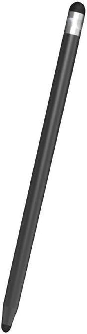 Universal Two-end Rubber Nibs Capacitive Stylus Pen with Magnetic Cap