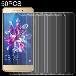 50 PCS 026mm 9H 25D Tempered Glass Film For Honor 8 Lite