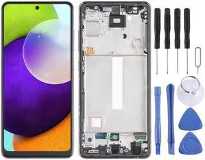 For Samsung Galaxy A52 4G SM-A525 incell Material LCD Screen and Digitizer Full Assembly with Not