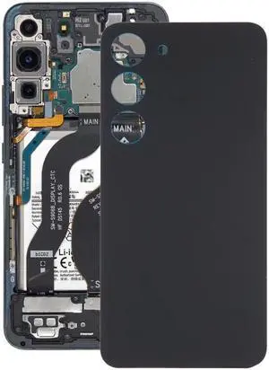 OEM Glass Battery Back Cover for Samsung Galaxy S23 SM-S911B Black