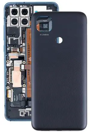Original Battery Back Cover for Redmi 9C/Redmi 9C NFC/Redmi 9 (India)/M2006C3MG,M2006C3MNG,M2006C3MII,M2004C3MI(Black)