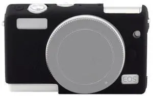 Soft Silicone Protective Case for Canon EOS M200 (Black)