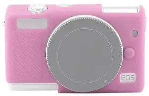 Soft Silicone Protective Case for Canon EOS M200 (Pink)