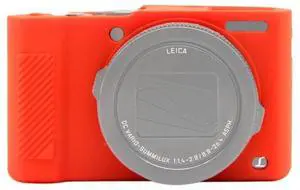 PULUZ Soft Silicone Protective Case for Panasonic Lumix LX10(Red)