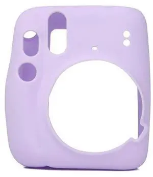 Camera Jelly Color Silicone Protective Cover For Fujifilm Instax mini 11(Purple)