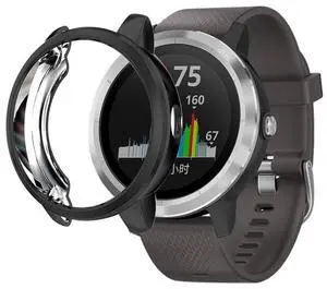 For Garmin Vivoactive 3 TPU Protective Case(Black)