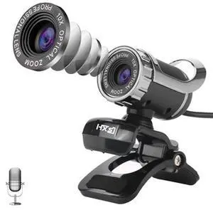 HXSJ A859 480P Computer Network Course Camera Video USB Camera Built-in Sound-absorbing Microphone(No Camera Function Silver) Black HXSJ A859 480P Computer Network Course Camera Video USB Camera Built-in Sound-absorbing Microphone(No Camera Function Silver) Black