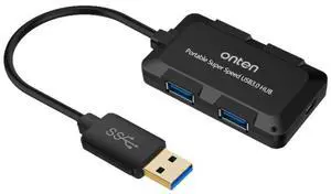 Onten 8102B USB 3.0 to USB 3.0 x 4 Adapter