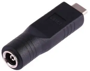 6.0 x 4.4mm Female to USB-C / Type-C Male Plug Adapter Connector