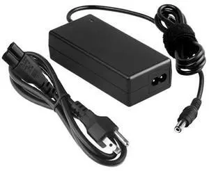 US Plug AC Adapter 15V 3A 45W for Toshiba Laptop, Output Tips: 6.3x3.0mm Black
