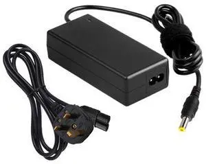 EU Plug AC Adapter 19V 4.74A 90W for Toshiba Laptop, Output Tips: 5.5x2.5mm Black