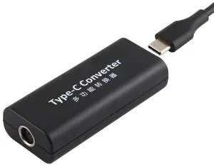 DC 7.4 x 0.6mm Power Jack Female to USB-C / Type-C Female Power Connector Adapter with 15cm USB-C / Type C Cable