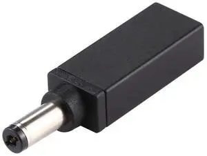 PD 18.5V-20V 5.5x2.1mm Male Adapter Connector (Black)