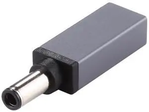 PD 19V 6.0x0.6mm Male Adapter Connector(Silver Grey)