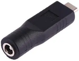 5.5 x 2.5mm Female to USB-C / Type-C Male Plug Adapter Connector