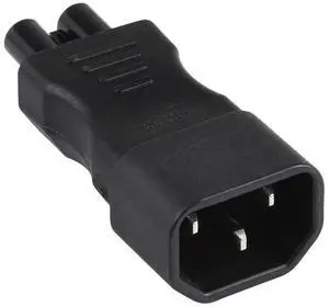 C5 to C14 AC Power Plug Adapter Converter Socket