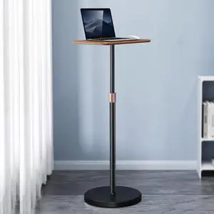 SSKY L42 Laptop Stand Landing Workbench Computer Height Frame, Color: Walnut L42 Walnut