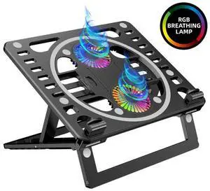 Gaming RGB Laptop Cooler Desk Stand