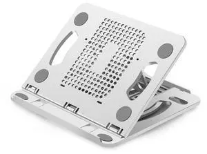 Foldable Laptop Desktop Heightening Cooling Bracket(White)