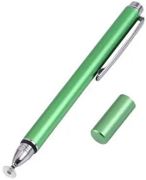 Universal Silicone Disc Nib Capacitive Stylus Pen (Green)