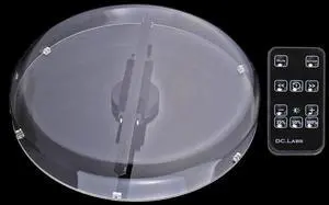 3D Hologram LED Fan Display Billboard with Shell, WiFi App Control, Display Resolution: 512 x 512 Pixels