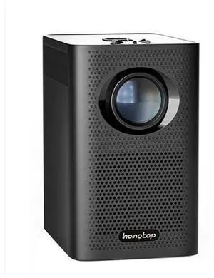 S30 Max Android 10 OS HD Portable WiFi Mobile Projector US Plug (Black)