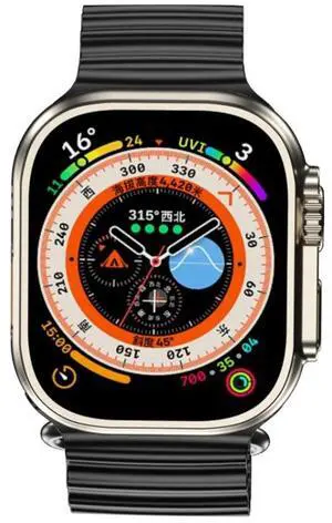 GS29 2.08 inch IP67 Waterproof 4G Android 9.0 Smart Watch Support AI Video Call / GPS 2G+32G (Black)