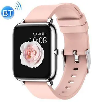 P22 1.4 inch IPS Color Screen Smart Watch,IP67 Waterproof, Support Remote Camera /Heart Rate Monitoring/Sleep Monitoring/Sedentary Reminder/Blood Pressure Monitoring (Pink)