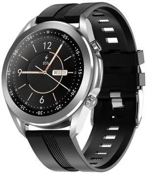 DW95 1.28 inch Color Screen Smart Watch, IP67 Waterproof,Silicone Watchband,Support Bluetooth Call/Heart Rate Monitoring/Blood Pressure Monitoring/Blood Oxygen Monitoring/Sleep Monitoring (S