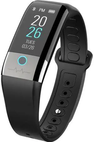 X1 1.08 inch Color Screen IP67 Waterproof Smart Watch Wristband,Support Message Reminder / Heart Rate Monitor / Blood Oxygen Monitoring / Blood Pressure Monitoring/ Sleeping Monitoring (Blac