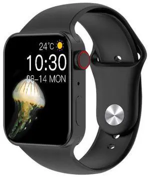 T100Plus 1.75 inch Color Screen Smart Watch, IP67 Waterproof,Support Body Temperature Test/Bluetooth Call/Heart Rate Monitoring/Blood Pressure Monitoring/Blood Oxygen Monitoring/Sleep Monito