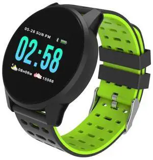 KY108 1.3 inches 240x240 Resolution Smart Bracelet IP67 Waterproof, Support Call Reminder /Heart Rate Monitoring /Sleep Monitoring /Blood Pressure Monitoring /Blood Oxygen Monitoring (Green)