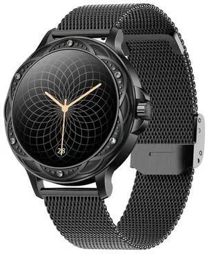 CF12 1.2 inch Waterproof Smart Steel Strap Wristband Support Heart Rate Monitoring / Blood Pressure Monitoring CF12 Steel Strap (Black) (Black) CF12 1.2 inch Waterproof Smart Steel Strap Wristband Support Heart Rate Monitoring / Blood Pressure Monitoring CF12 Steel Strap (Black) (Black)