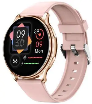 Y33 1.32 inch TFT Color Screen Smart Watch, Support Bluetooth Calling/Blood Pressure Monitoring (Pink)