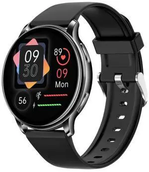 Y33 1.32 inch TFT Color Screen Smart Watch, Support Bluetooth Calling/Blood Pressure Monitoring (Black)