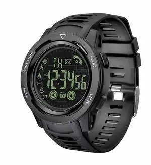 SPOVAN PR3 Outdoor Waterproof Bluetooth Smart Sports Watch (Black)