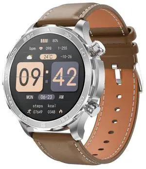 DK67 1.53 inch IP67 BT 5.0 Fitness Sport Smart Watch, Support Bluetooth Call / Sleep / Blood Oxygen / Heart Rate / Blood Pressure Health Monitor (Brown)