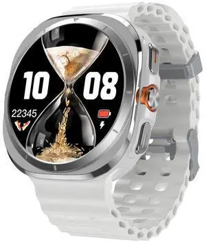 X7 1.51 inch IPS Screen Bluetooth Smart Watch Supports Healthy Monitoring (Silver)