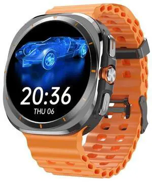 X7 1.51 inch IPS Screen Bluetooth Smart Watch Supports Healthy Monitoring (Orange)