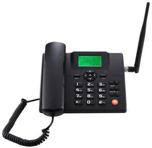 ZT600S 2.4 inch TFT Screen Fixed Wireless GSM Business Phone, Quad band: GSM 850/900/1800/1900Mhz(Black)