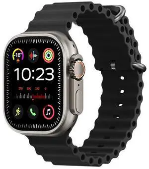 WK WH-02 Traveler 2.01 inch Smart Watch Supports Blood Oxygen Monitoring (Black)