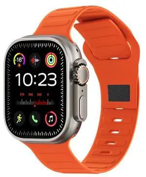 WK WH-02 Traveler 2.01 inch Smart Watch Supports Blood Oxygen Monitoring (Orange)