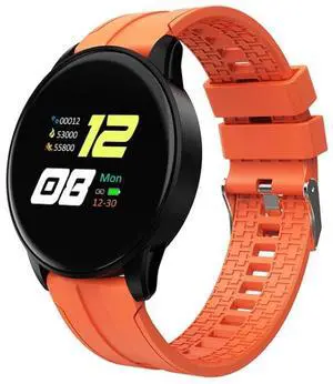 B7 0.96 inch Color Screen Smart Watch, Support Sleep Monitor / Heart Rate Monitor / Blood Pressure Monitor (Orange)