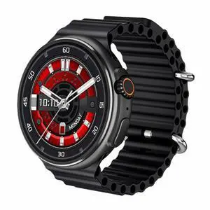 V3 Ultra Max 1.6 inch TFT Round Screen Smart Watch Supports Voice Calls/Blood Oxygen Monitoring (Black)