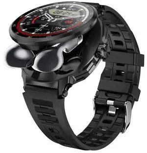 D11 1.46 inch 2 in 1 Bluetooth Earphone Smart Watch, Support Bluetooth Call / NFC / Heart Rate D11 (Black) (Black) D11 1.46 inch 2 in 1 Bluetooth Earphone Smart Watch, Support Bluetooth Call / NFC / Heart Rate D11 (Black) (Black)