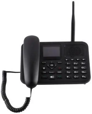 ZT9000 2.4 inch TFT Screen Fixed Wireless GSM Business Phone, Quad band: GSM 850/900/1800/1900Mhz (Black)